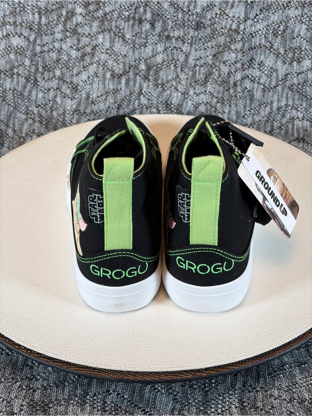 Ground Up Star Wars Grogu High Top sneaker shoe baby yoda - Picture 6 of 8